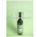 2014 Wholesale Clear Wine Bag for Festive Wine Promotion